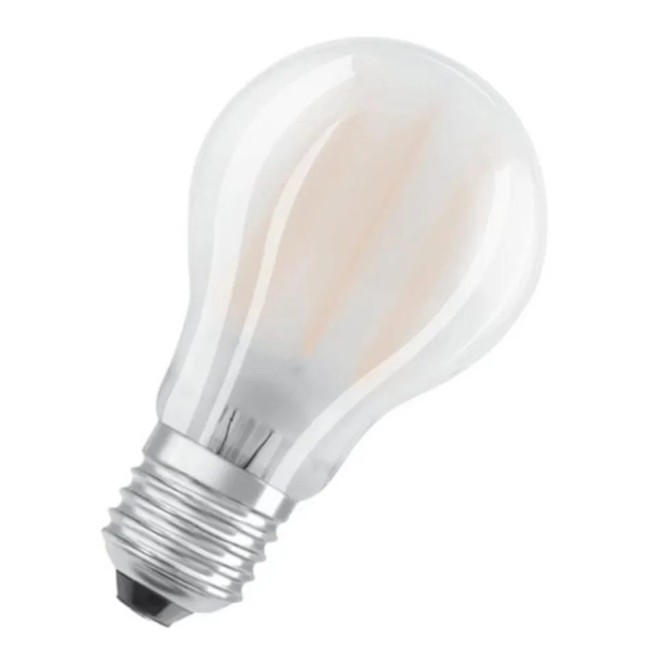 OSRAM Classic A LED-pære E27 5W 4.000K mat dæmpbar