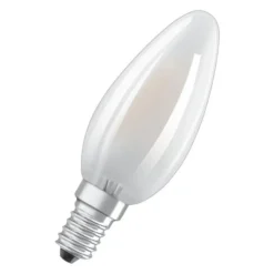 OSRAM Classic B LED-pære E14 4W 4.000K mat 2 stk.