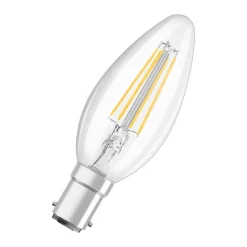 OSRAM Classic LED-kerte B15d 4 W 2.700 K filament