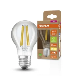 OSRAM Classic LED-pære E27 2,6 W 827 filament dimm