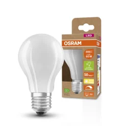 OSRAM Classic LED-pære E27 4,3 W 827 mat dimm