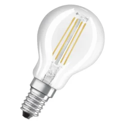 OSRAM Classic P LED-pære E14 4W 827 dæmpbar 3 trin