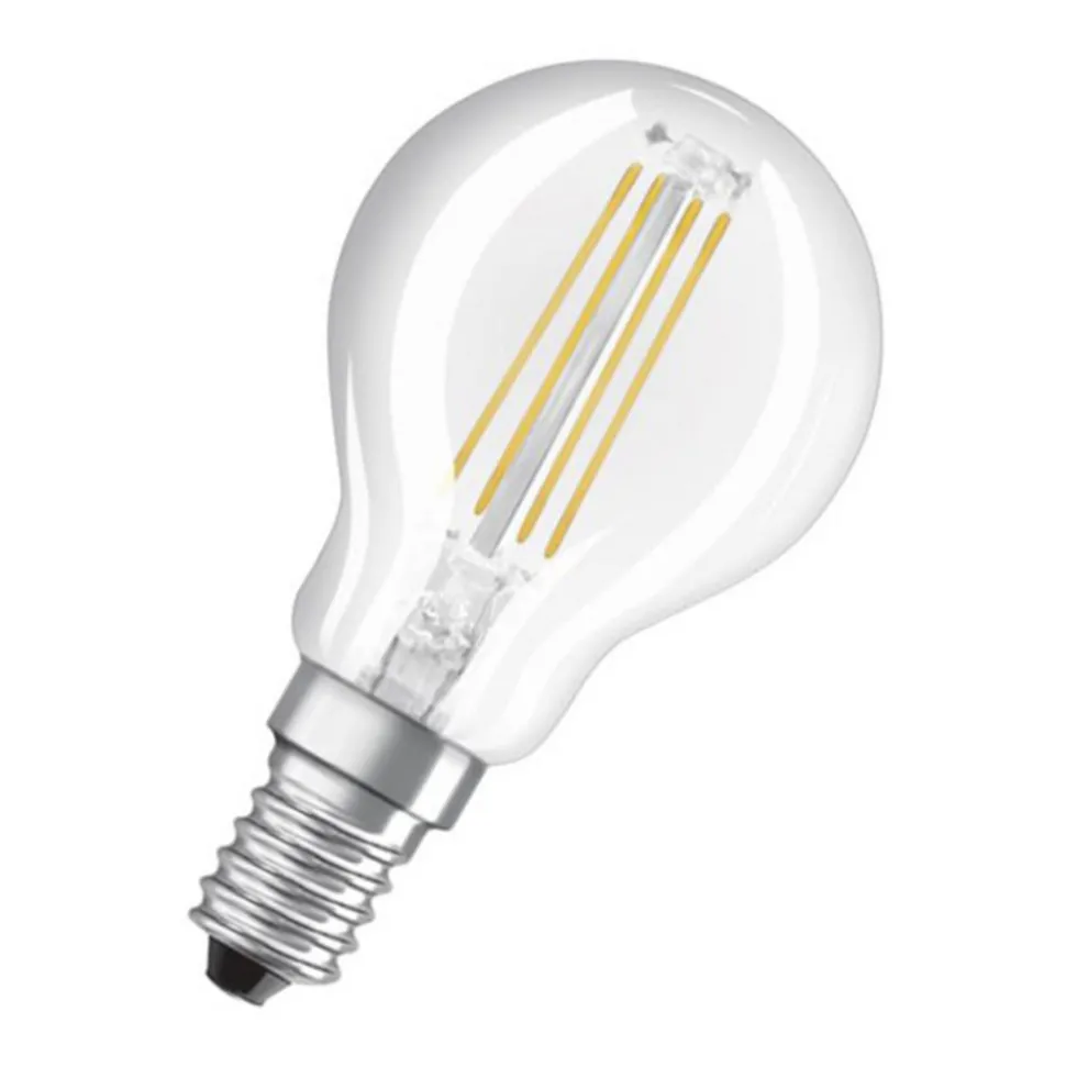 OSRAM Classic P LED-pære E14 5,5 W 2.700 K klar