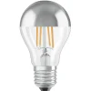 OSRAM E27 Mirror LED-pære sølv 4 W 2.700K