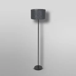 OSRAM gulvlampe Decor Felt Weaving Cans, grå, 1 lyskilde, E27