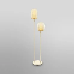 OSRAM gulvlampe DECOR STICK, beige, højde 146 cm, 2 x E27