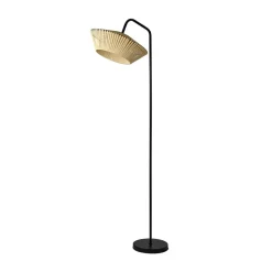 OSRAM gulvlampe Decor Stripes, beige, tekstil, E14
