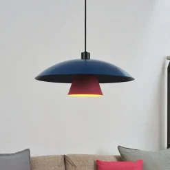 OSRAM hængelampe Decor Flying Mushroom blå/lyserød, stål, E27