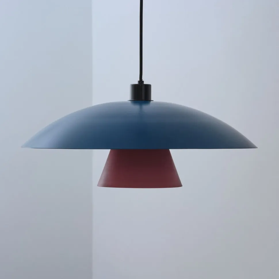 OSRAM hængelampe Decor Flying Mushroom blå/lyserød, stål, E27