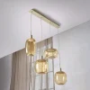 OSRAM hængelampe Decor Needle Linear beige, stål, 4 lyskilder E27