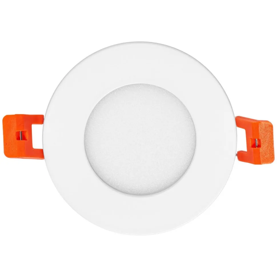 OSRAM indbygget loftlampe med LED SLIM, Ø 9 cm, 6.500 K, hvid