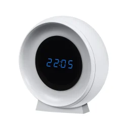 OSRAM LED-batteridrevet natlampe NIGHTLUX CLOCK, hvid, ur, CCT