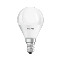 OSRAM LED-dråbe E14 4,9 W Base P40 840 mat 3 stk
