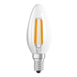 OSRAM LED-filamentpære E14 1,2W 2700K 255lm
