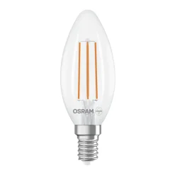 OSRAM LED-filamentpære E14 3,8W 2700K 806lm