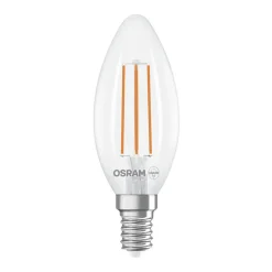 OSRAM LED-filamentpære E14 3,8W 4000K 806lm