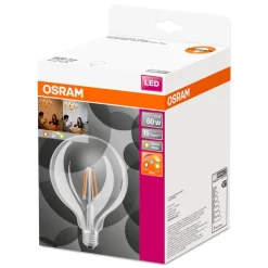 OSRAM LED-globepære E27 6,5W G125 827 Glow dim
