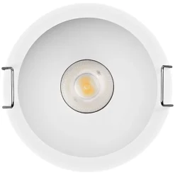 OSRAM LED-indbygningsspot TWIST, hvid/hvid, 840, Ø 7 cm, metal