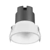 OSRAM LED-indbygningsspot TWIST, hvid/hvid, 830, Ø 9,3 cm, metal