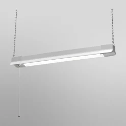 OSRAM LED-kontorhængelampe OFFICE LINE, længde 60 cm, hvid afbryder