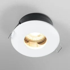 OSRAM LED-loftsindbygget spot RECESS, hvid Ø 9 cm IP65 GU10-LED