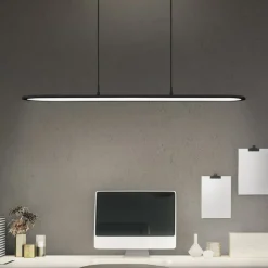 OSRAM LED-pendel Office line Panel Ellipse sort 940 dæmpbar