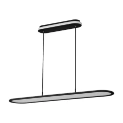 OSRAM LED-pendel Office line Panel Ellipse sort 940 dæmpbar