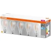 OSRAM LED-pære E27 Base CL A 7 W 4.000 K klar, 5