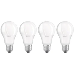 OSRAM LED-pære E27 Base Retro 9W mat, 4 stk 2.700K