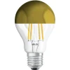 OSRAM LED-pære E27 CLA Mirror guld 4W 2.700K
