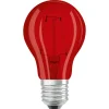 OSRAM LED-pære E27 Star Décor Cla A 2,5W, rød