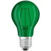 OSRAM LED-pære E27 Star Décor Cla A 2,5W, grøn