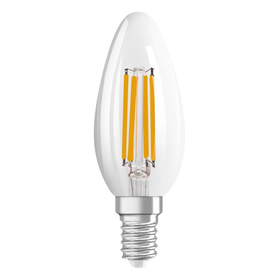 OSRAM LED-pære E14 4W GLOWdim klar