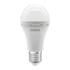 OSRAM LED-pære E27 8W mat 2700K genopladeligt batteri nødlys