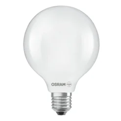OSRAM LED-pære Globe G125 E27 7,2W mat 2.700K