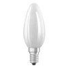 OSRAM LED-pære stearinlys mat E14 2,2W 4000K 470lm