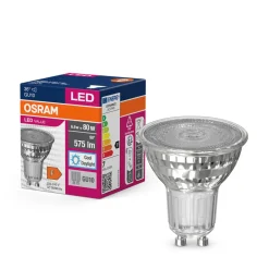 OSRAM LED-reflektorpære GU10 6,9W 36° 865 klar