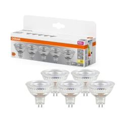 OSRAM LED-reflektorpære GU5.3 3.8W 827 36° 5-pak