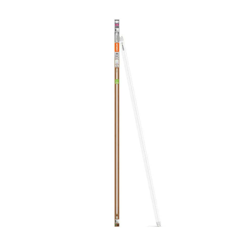 OSRAM LED-rørpære T8 10W energiklasse 840 120cm