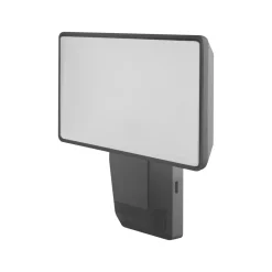 OSRAM LED-sensor-udendørs spotlampe ENDURA PRO FLOOD, grå, 27 W