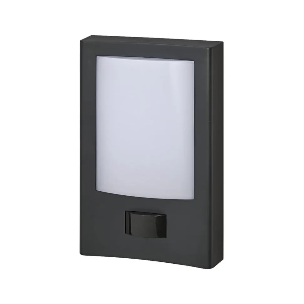 OSRAM LED-sensor-udendørs væglampe ENDURA STYLE ENTRANCE grafit