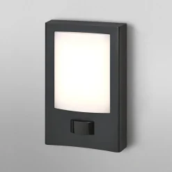 OSRAM LED-sensor-udendørs væglampe ENDURA STYLE ENTRANCE grafit