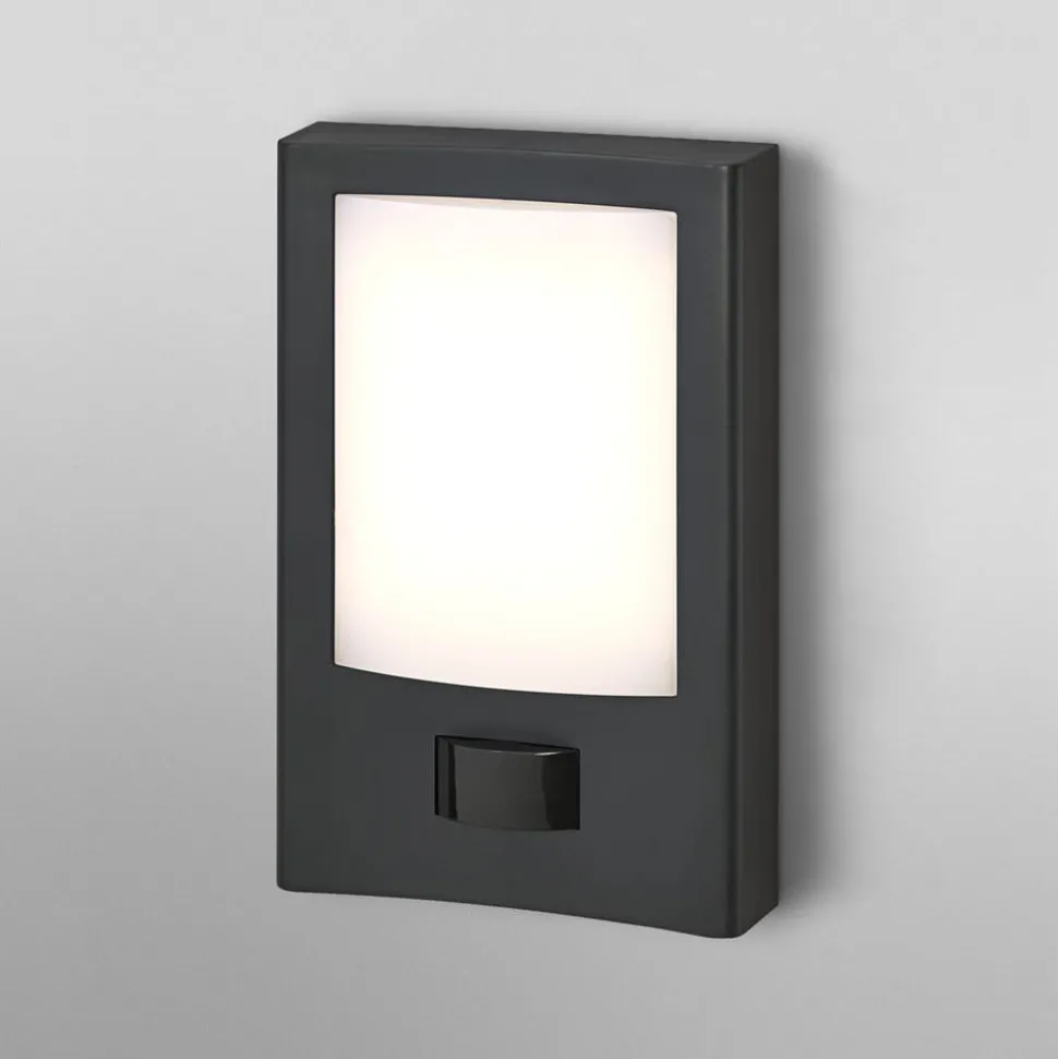 OSRAM LED-sensor-udendørs væglampe ENDURA STYLE ENTRANCE grafit