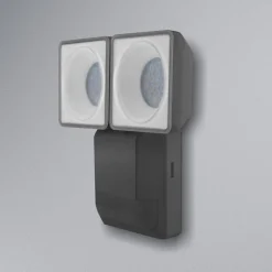OSRAM LED-sensor-udendørs vægspot ENDURA PRO, grå, IP55