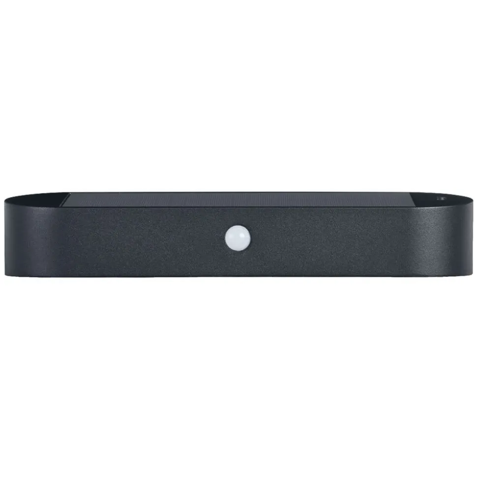 OSRAM LED-sensor-væglampe ENDURA STYLE SOLAR OVAL 34 cm 830