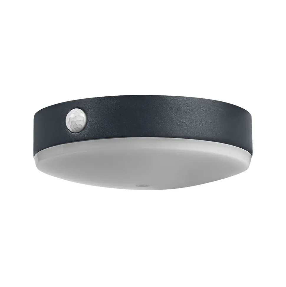 OSRAM LED-sensor-væglampe ENDURA STYLE TOSSA Solar 16 cm 830
