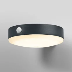 OSRAM LED-sensor-væglampe ENDURA STYLE TOSSA Solar 16 cm 830