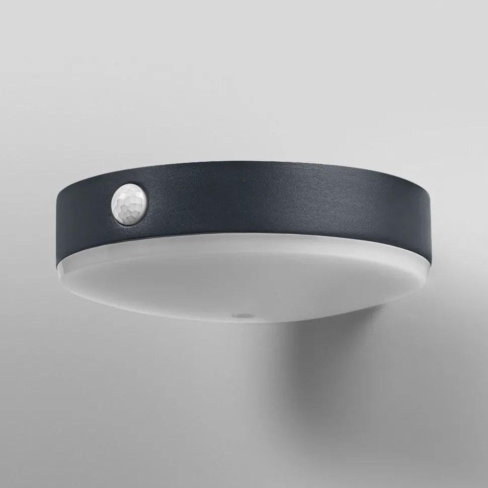 OSRAM LED-sensor-væglampe ENDURA STYLE TOSSA Solar 16 cm 830