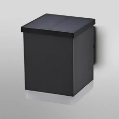 OSRAM LED-solcelle-udendørs væglampe ENDURA STYLE QUADRO, grafit