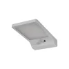 OSRAM LED-solcelle-udendørs væglampe DOORLED, sølv Sensor IP44